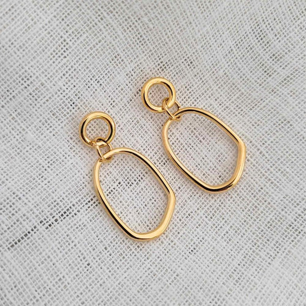 GRACE Gold Drop Earrings