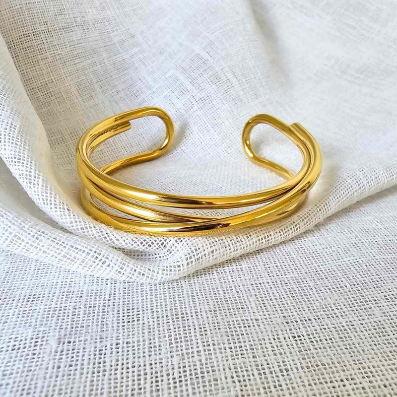 GOLD Cuff Bangle