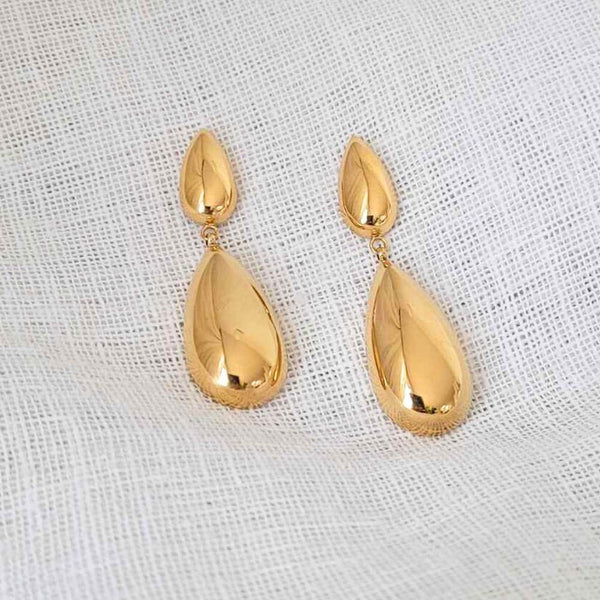 ARIA Lux Gold Drop Earrings