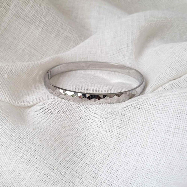 NYLA Silver Bangle